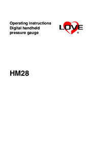 Thumbnail of document Manual - HM28 Handheld Digital Manometer